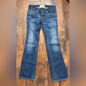 Big Star Liv Medium Blue Flare/Boot Jeans
